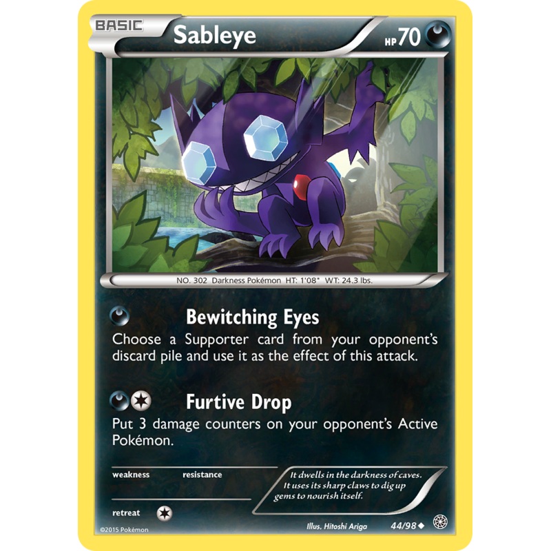 Sableye (44/98) [XY: Ancient Origins]