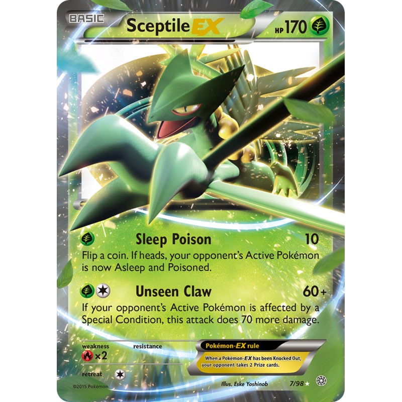 Sceptile EX (7/98) [XY: Ancient Origins]