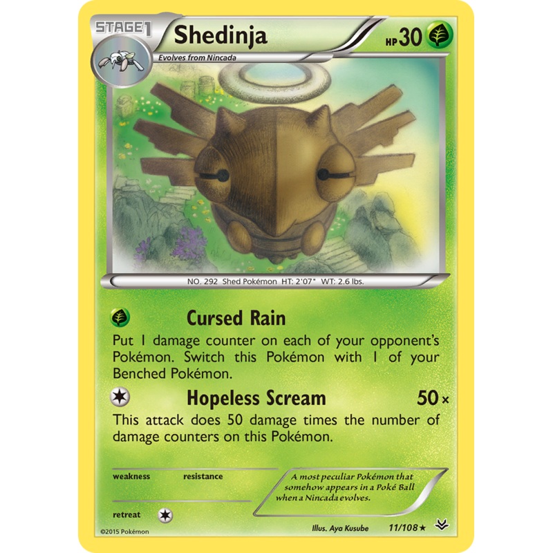 Shedinja (11/108) [XY: Roaring Skies]