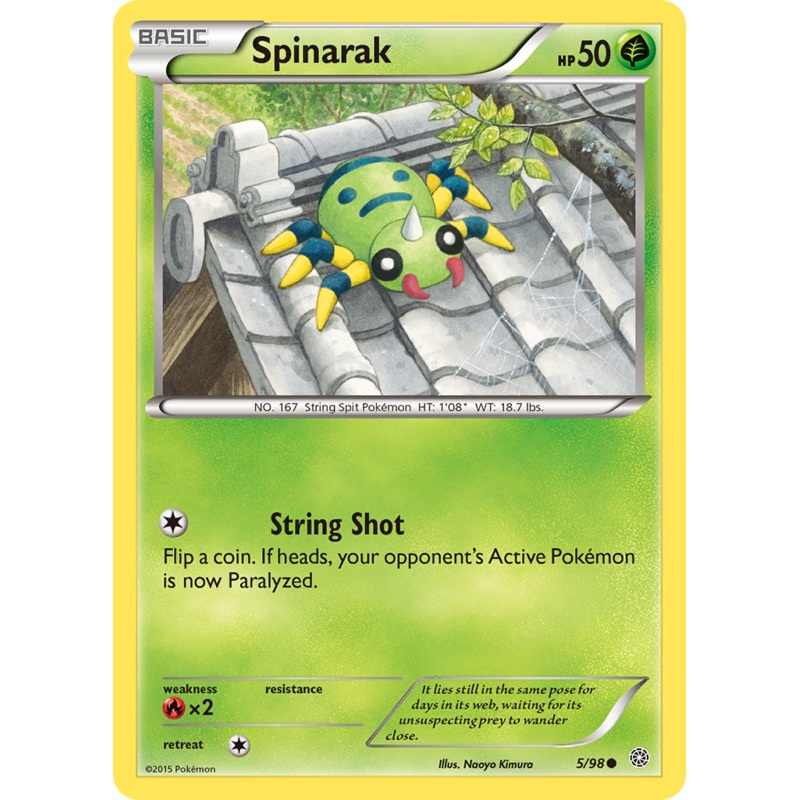 Spinarak (5/98) [XY: Ancient Origins]