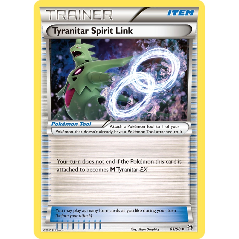 Tyranitar Spirit Link (81/98) [XY: Ancient Origins]