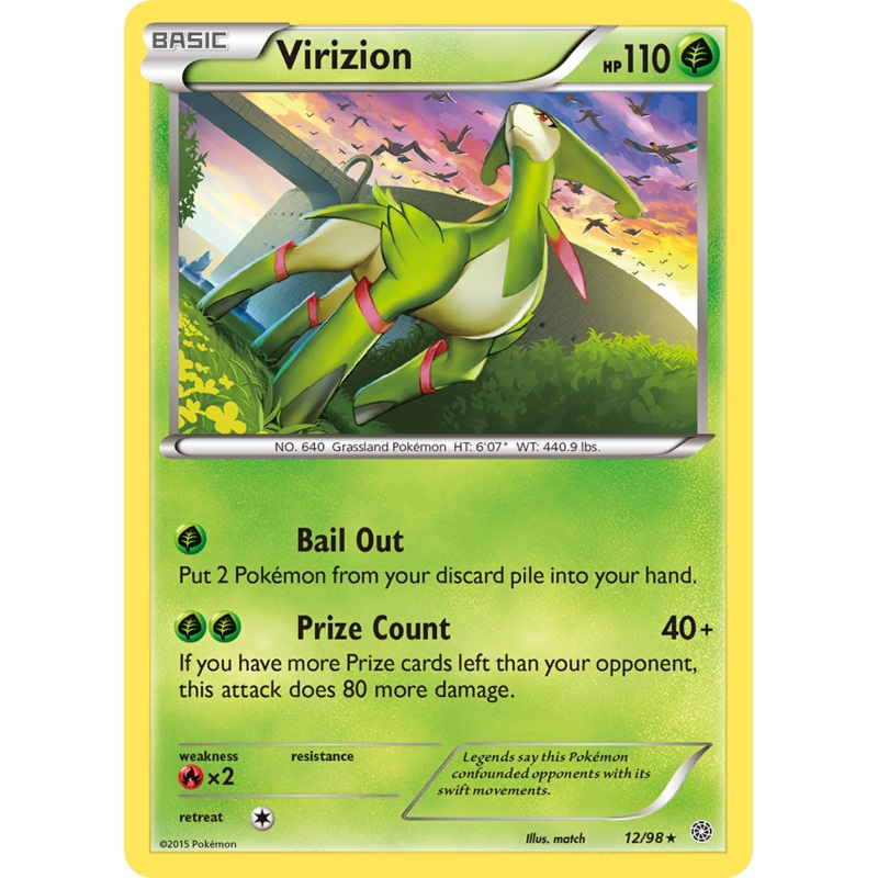 Virizion (12/98) [XY: Ancient Origins]