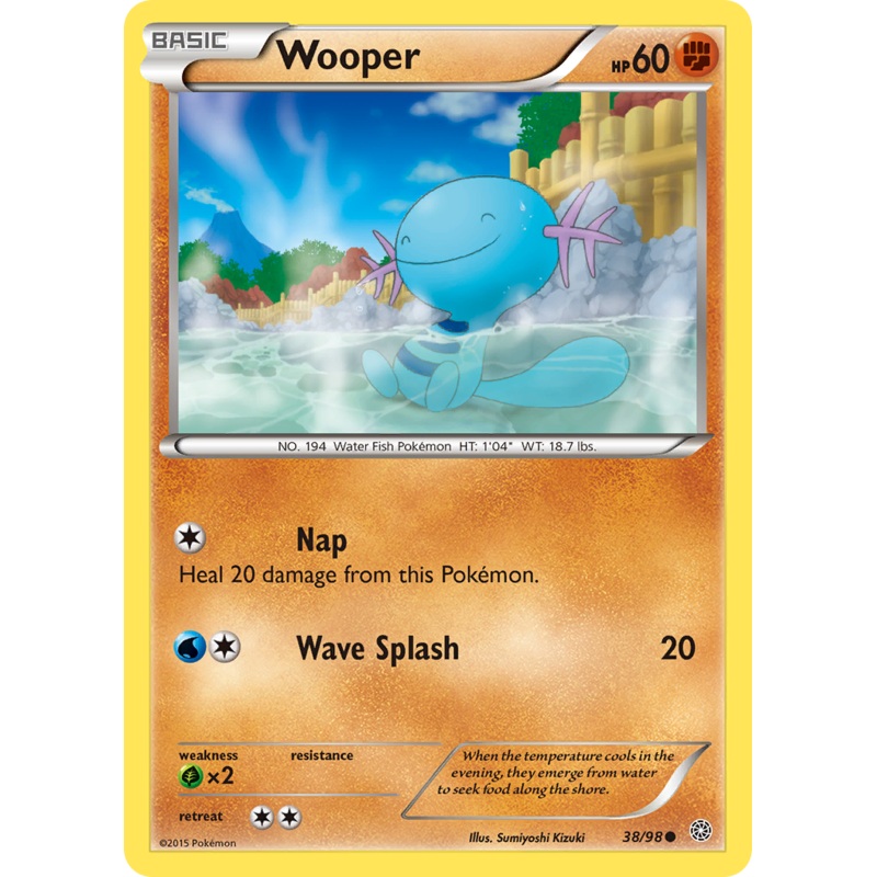 Wooper (38/98) [XY: Ancient Origins]