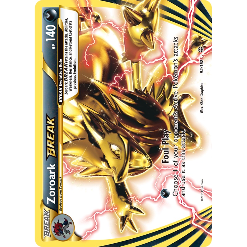 Zoroark BREAK (92/162) [XY: BREAKthrough]