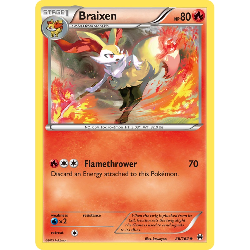 Braixen (26/162) [XY: BREAKthrough]