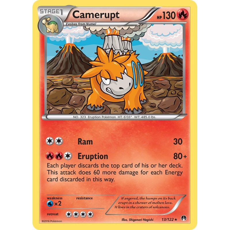 Camerupt (13/122) [XY: BREAKpoint]