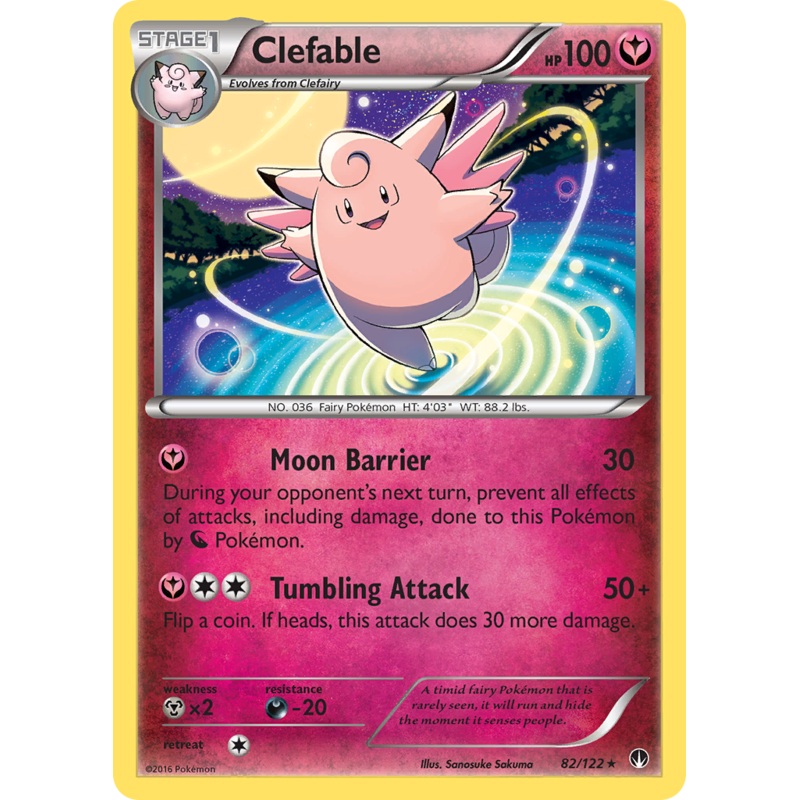 Clefable (82/122) [XY: BREAKpoint]