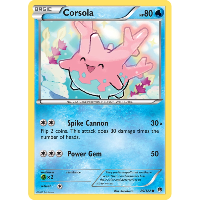 Corsola (29/122) [XY: BREAKpoint]