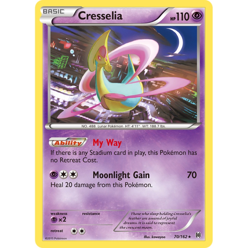Cresselia (70/162) [XY: BREAKthrough]