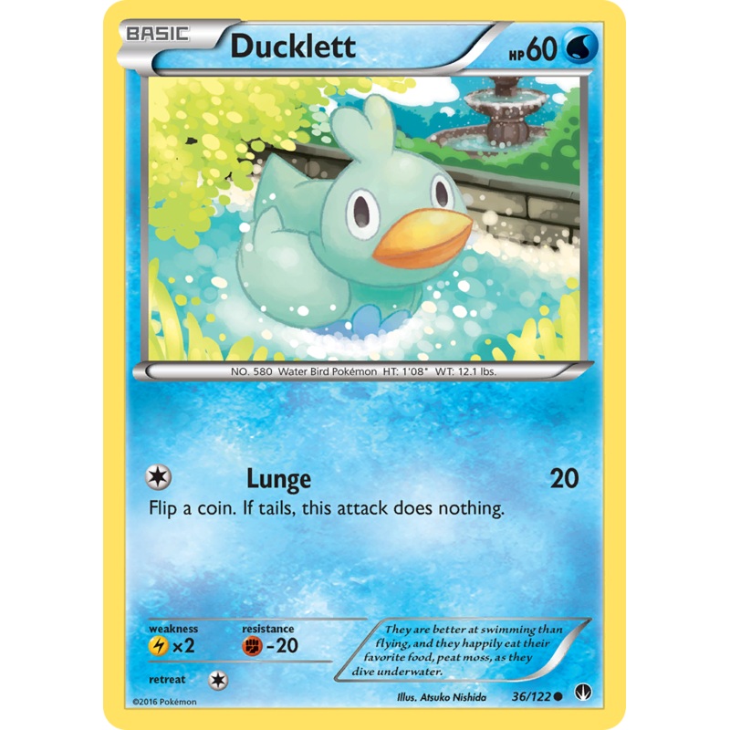 Ducklett (36/122) [XY: BREAKpoint]