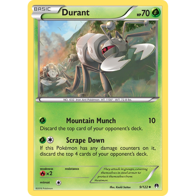 Durant (9/122) [XY: BREAKpoint]