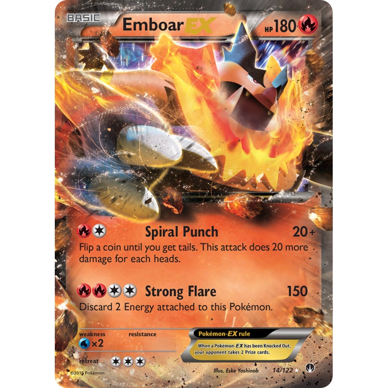 Emboar EX (14/122) [XY: BREAKpoint]