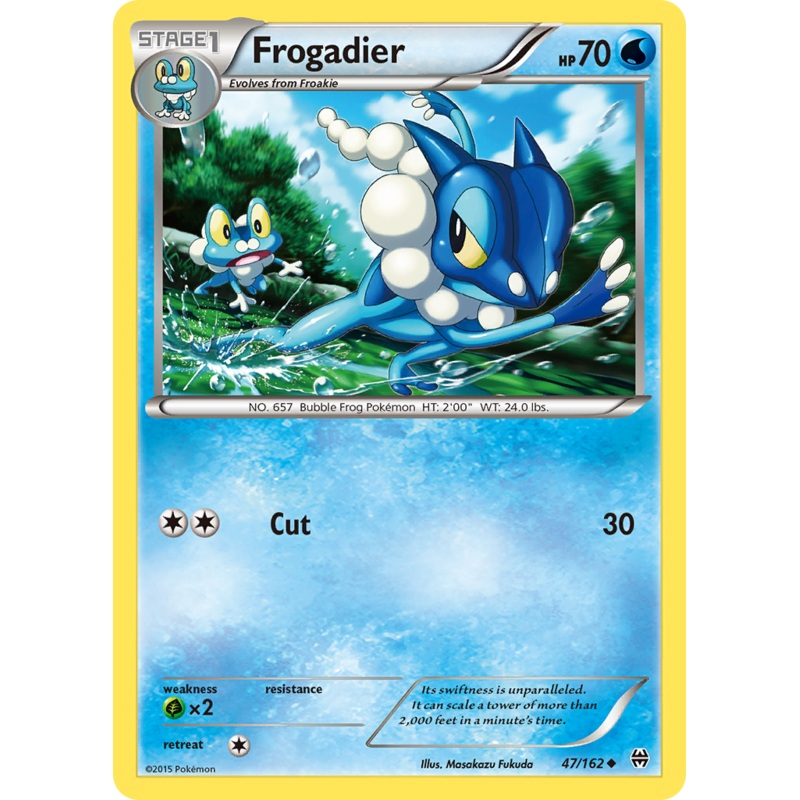 Frogadier (47/162) [XY: BREAKthrough]