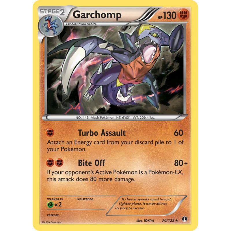 Garchomp (70/122) [XY: BREAKpoint]