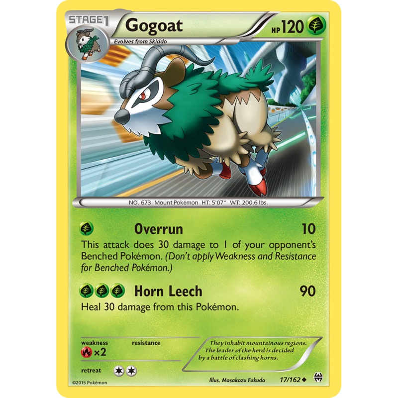 Gogoat (17/162) [XY: BREAKthrough]