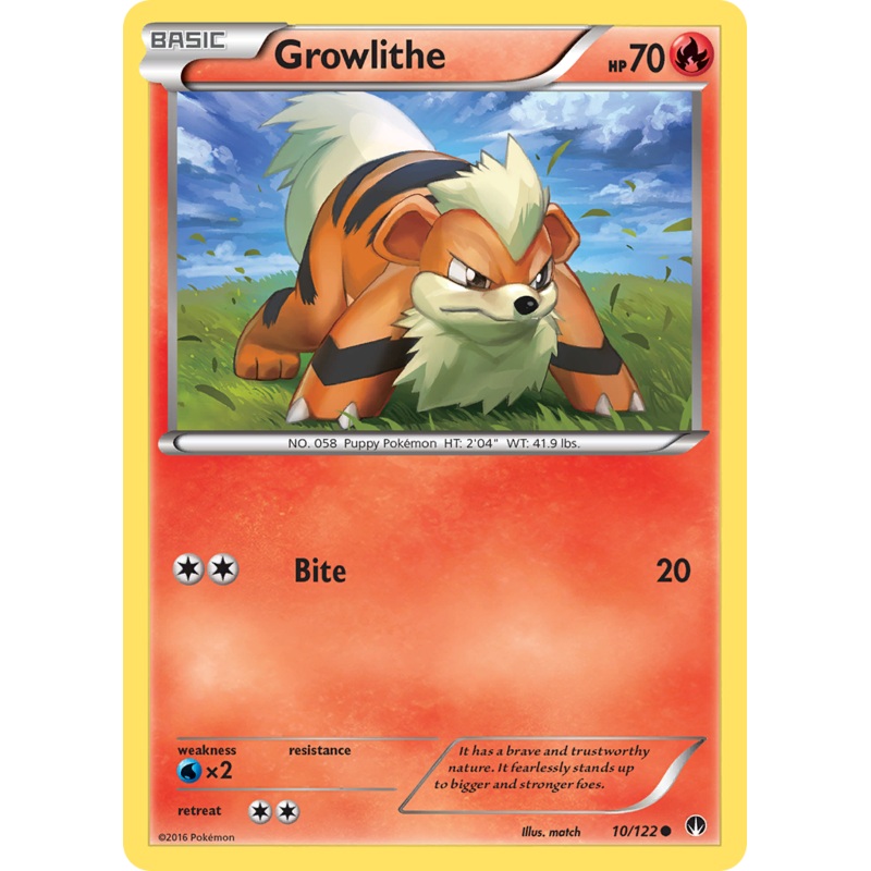 Growlithe (10/122) [XY: BREAKpoint]