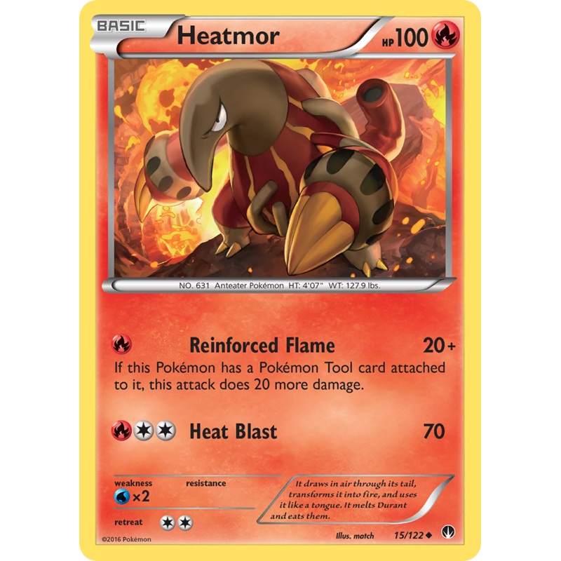 Heatmor (15/122) [XY: BREAKpoint]