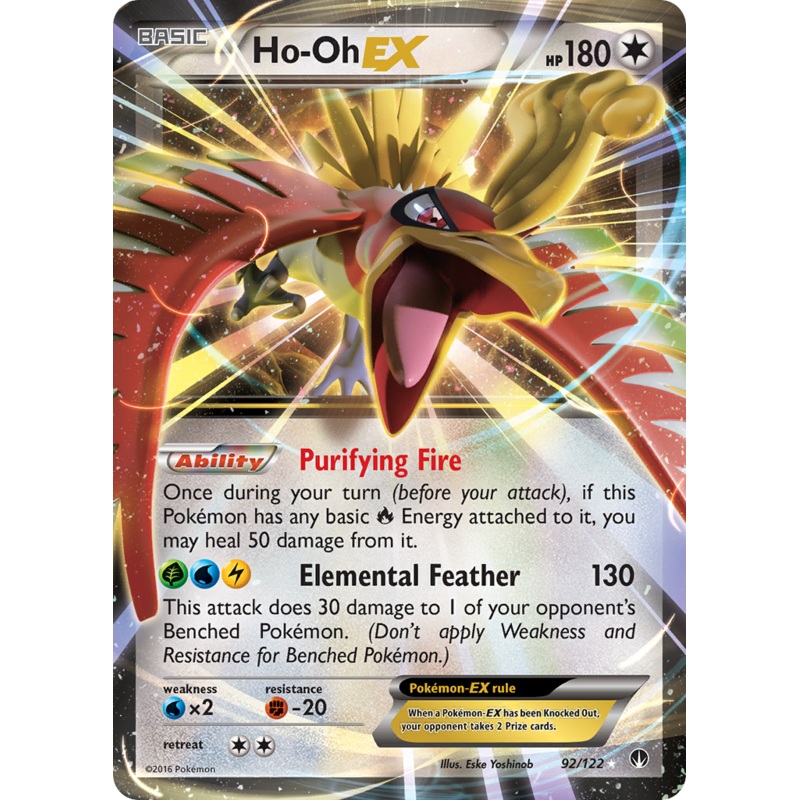 Ho-Oh EX (92/122) [XY: BREAKpoint]