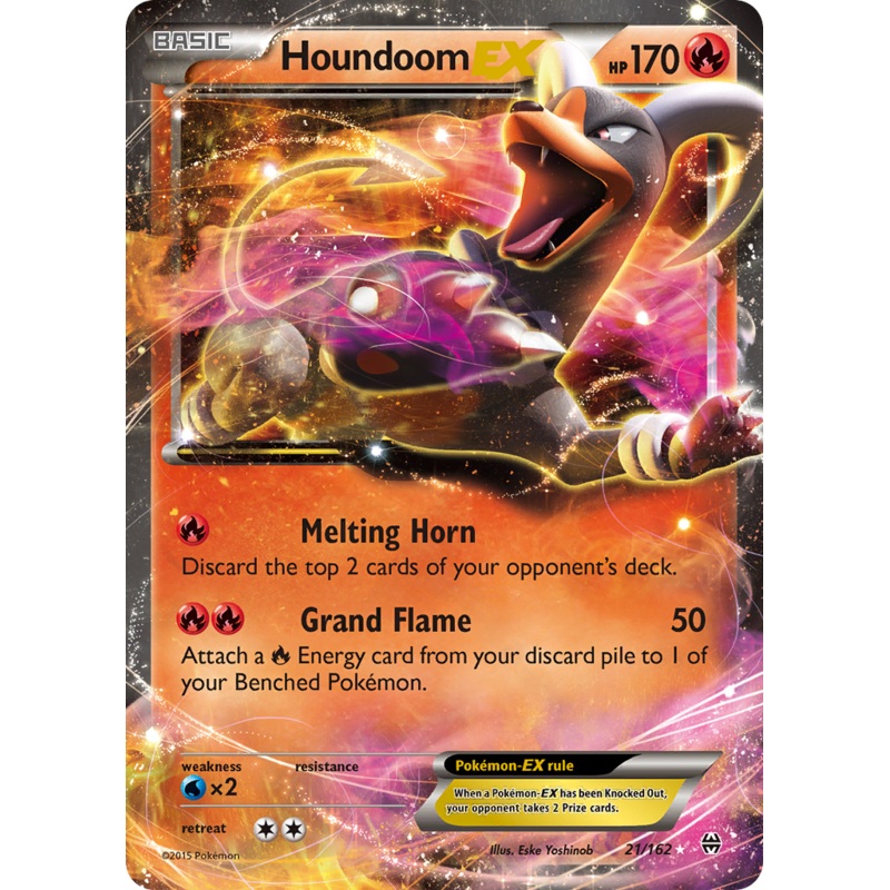 Houndoom EX (21/162) [XY: BREAKthrough]