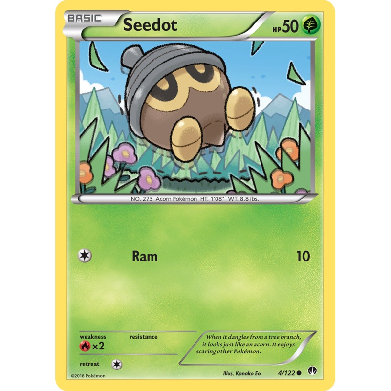 Seedot (4/122) [XY: BREAKpoint]