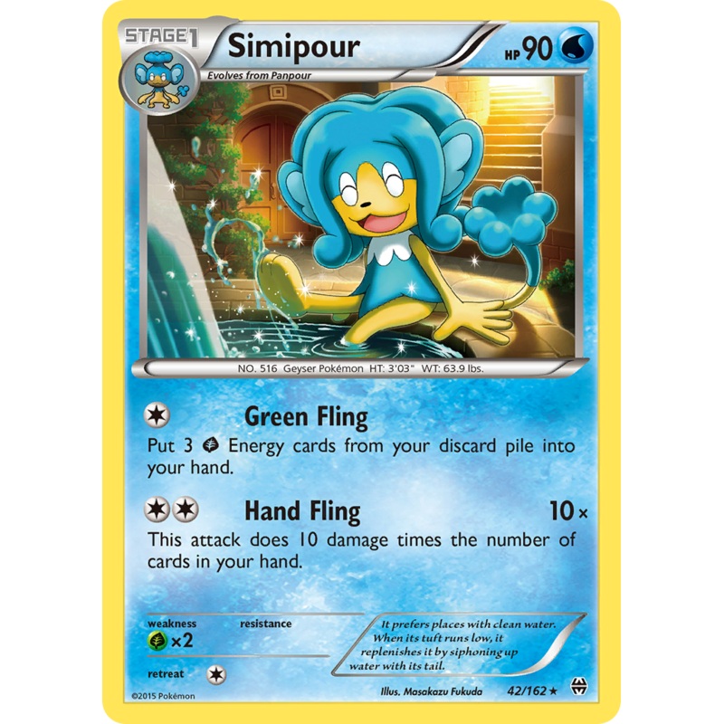 Simipour (42/162) [XY: BREAKthrough]