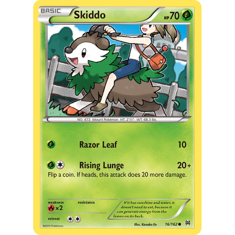 Skiddo (16/162) [XY: BREAKthrough]