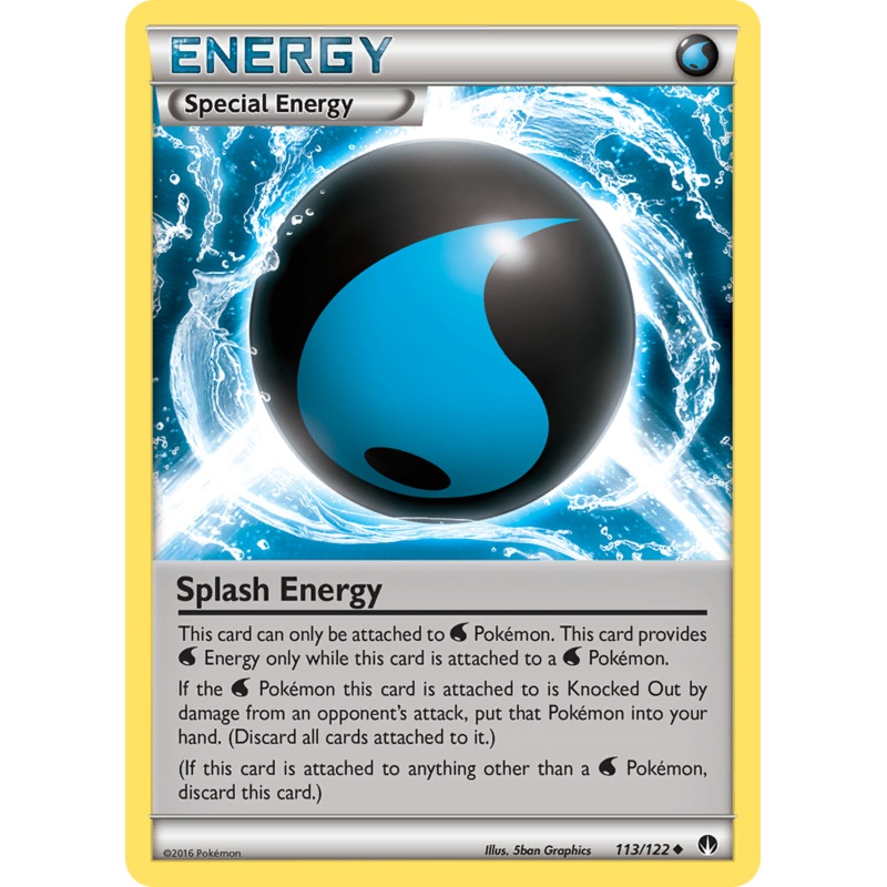 Splash Energy (113/122) [XY: BREAKpoint]