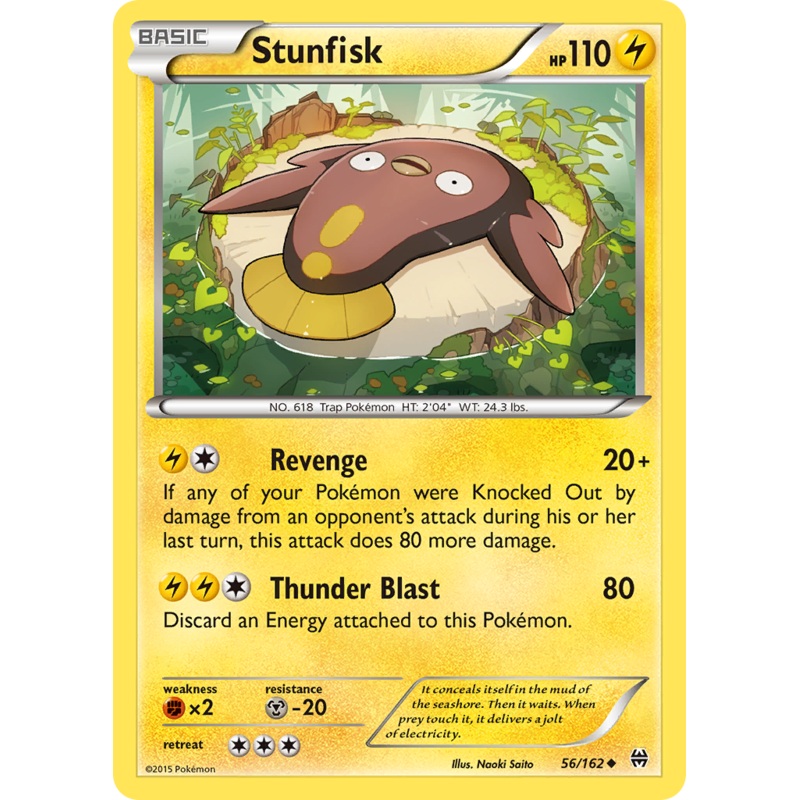Stunfisk (56/162) [XY: BREAKthrough]