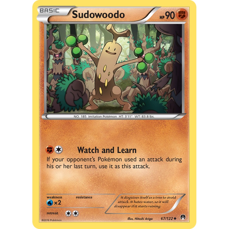 Sudowoodo (67/122) [XY: BREAKpoint]