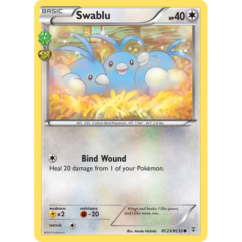 Swablu (RC23/RC32) [XY: Generations]