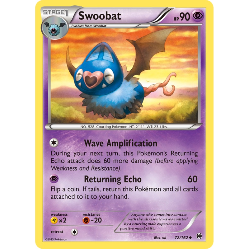 Swoobat (72/162) [XY: BREAKthrough]