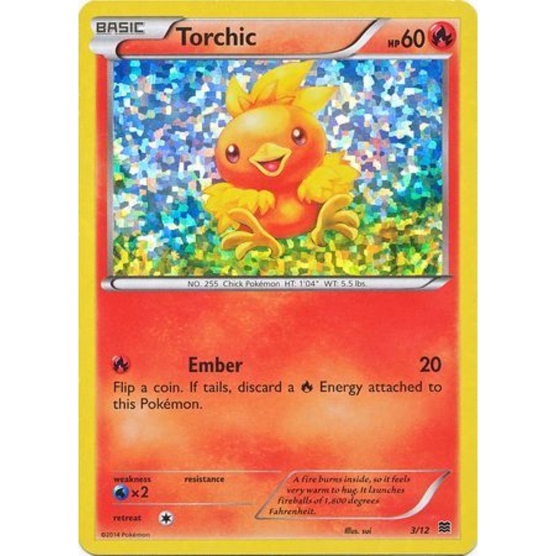 Torchic (3/12) [McDonald's Promos: 2015 Collection]