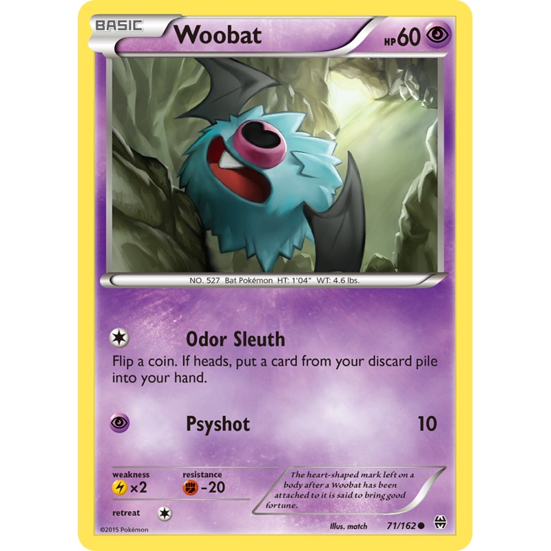 Woobat (71/162) [XY: BREAKthrough]