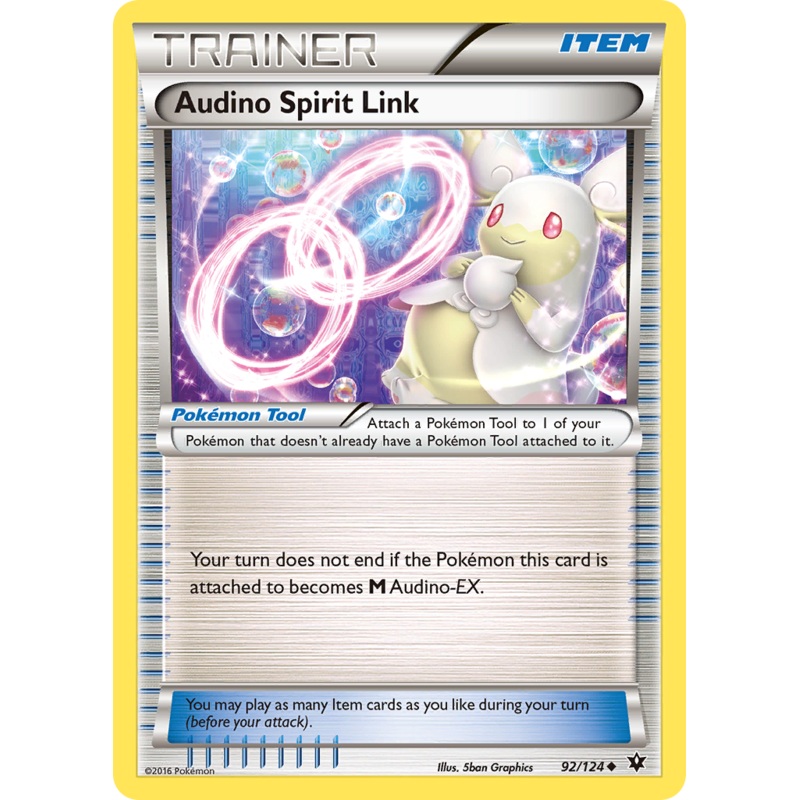 Audino Spirit Link (92/124) [XY: Fates Collide]