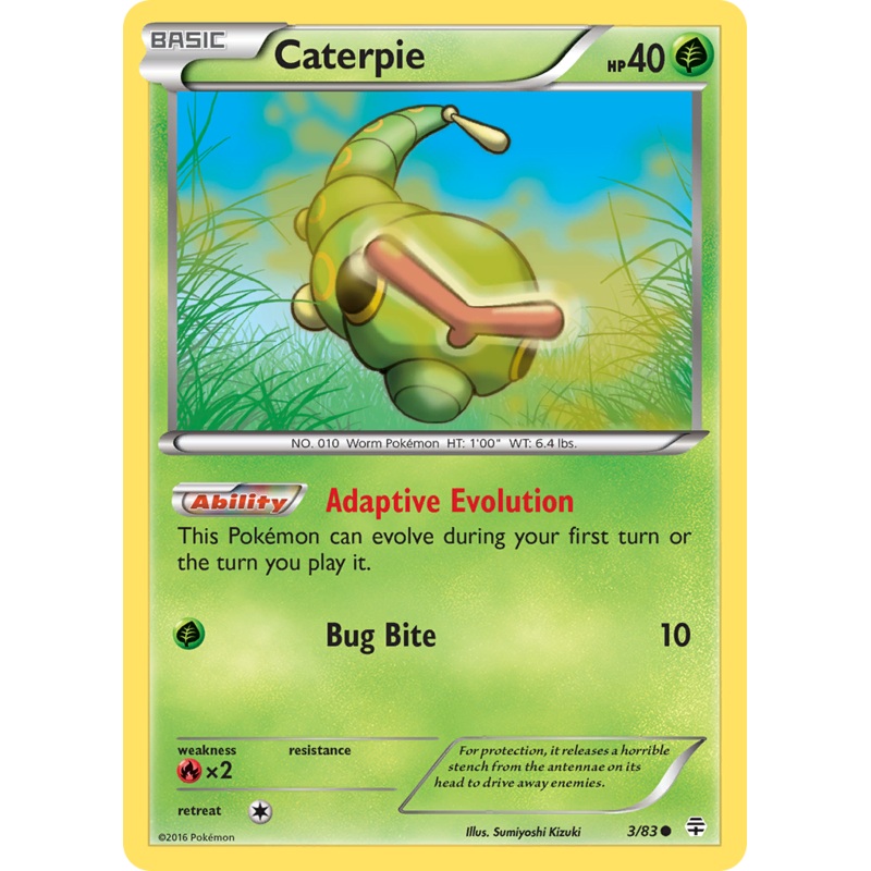 Caterpie (3/83) [XY: Generations]