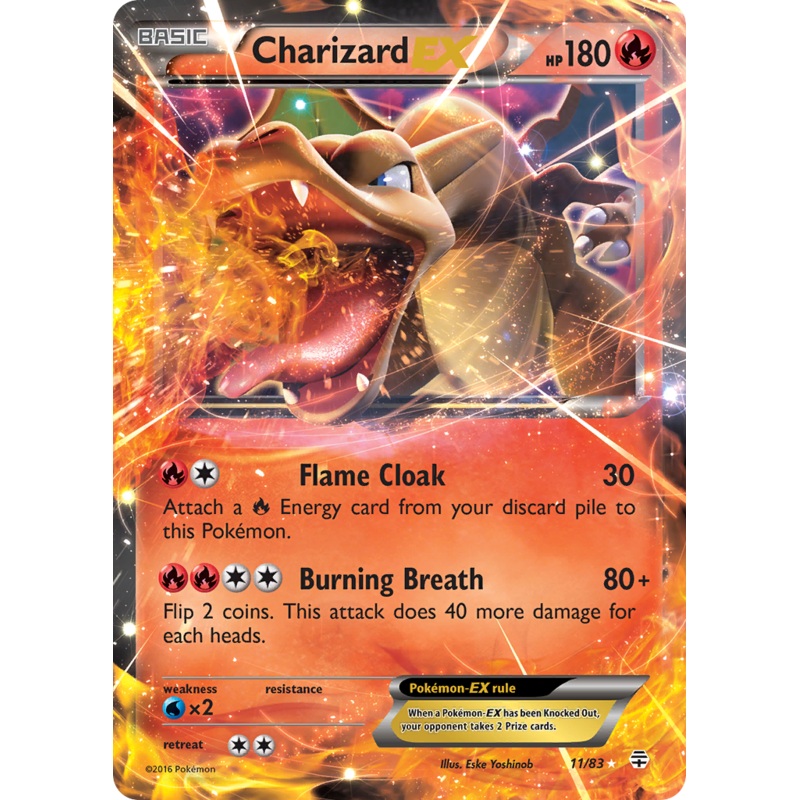 Charizard EX (11/83) [XY: Generations]