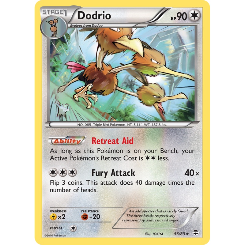 Dodrio (56/83) [XY: Generations]