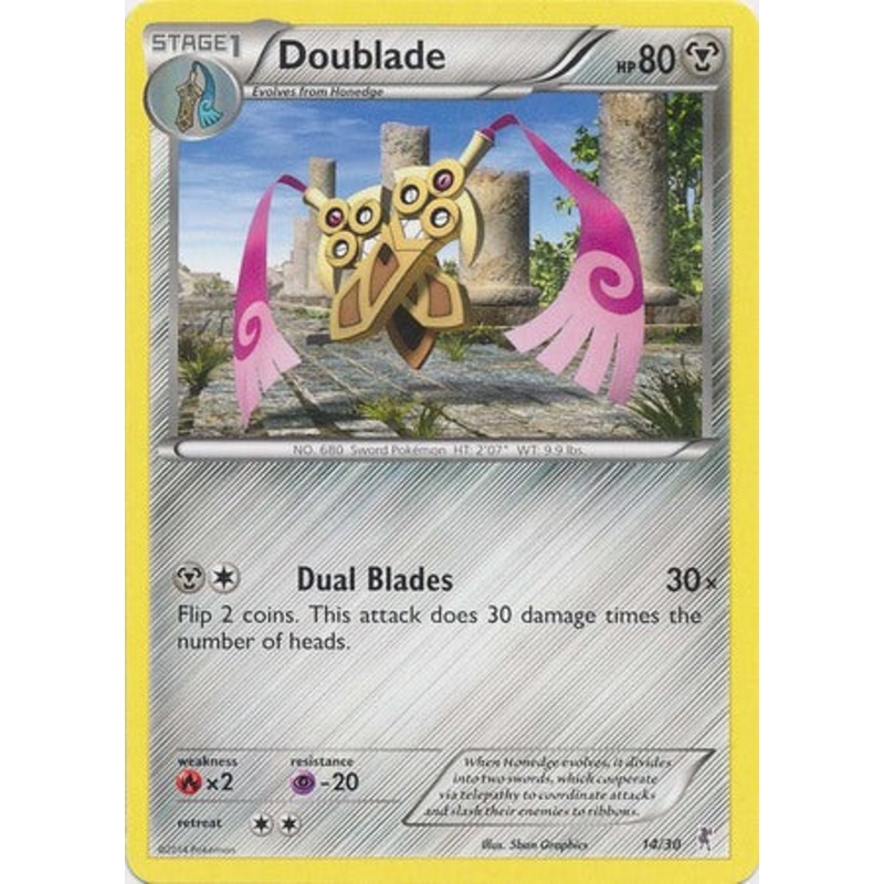 Doublade (14/30) [XY: Trainer Kit 1 - Bisharp]