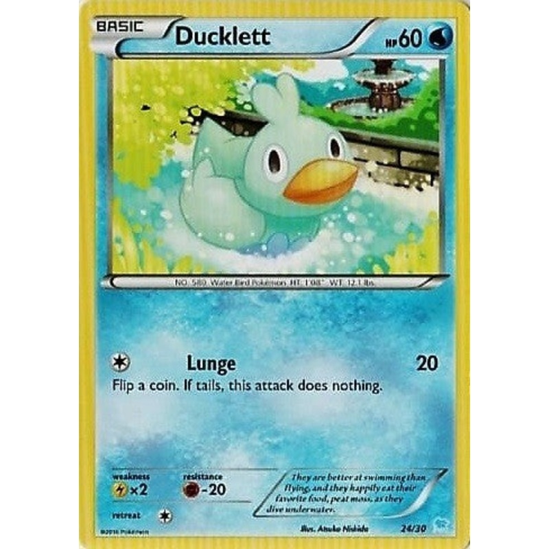 Ducklett (24/30) [XY: Trainer Kit 3 - Suicune]