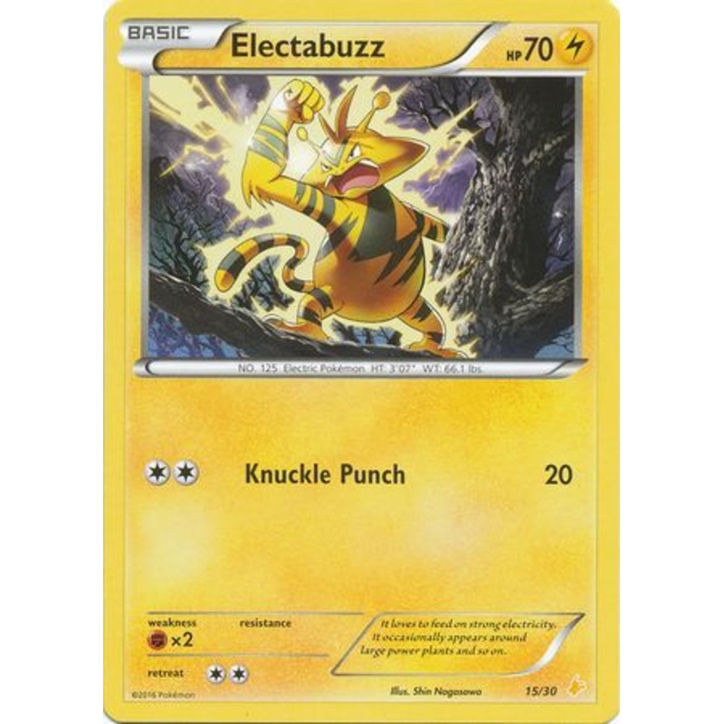 Electabuzz (15/30) [XY: Trainer Kit 3 - Pikachu Libre]