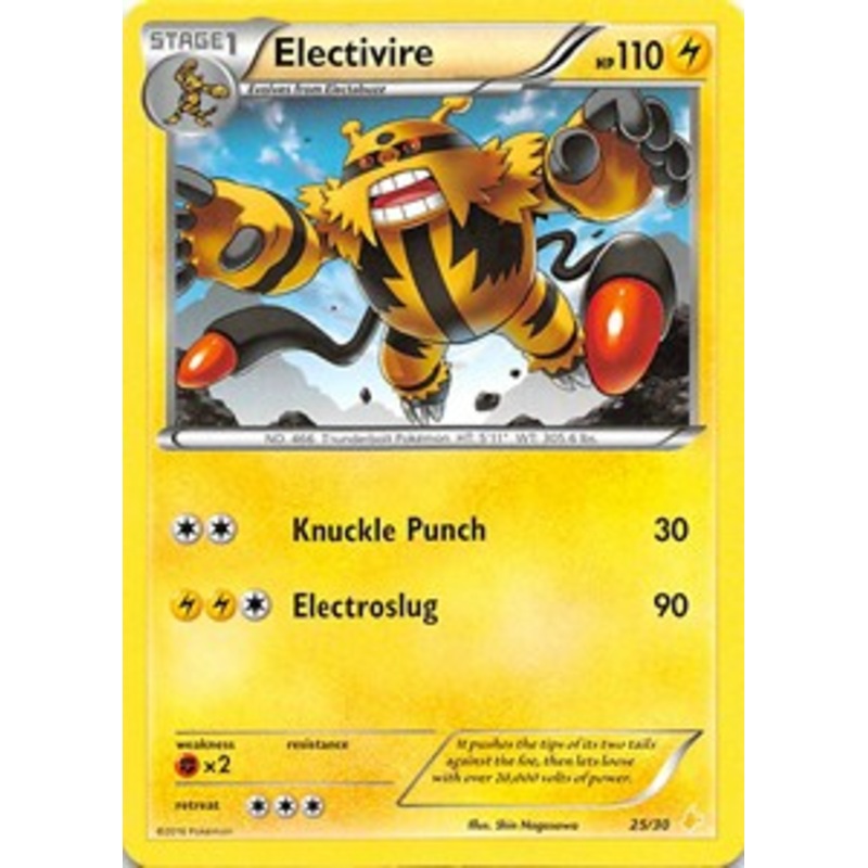 Electivire (25/30) [XY: Trainer Kit 3 - Pikachu Libre]