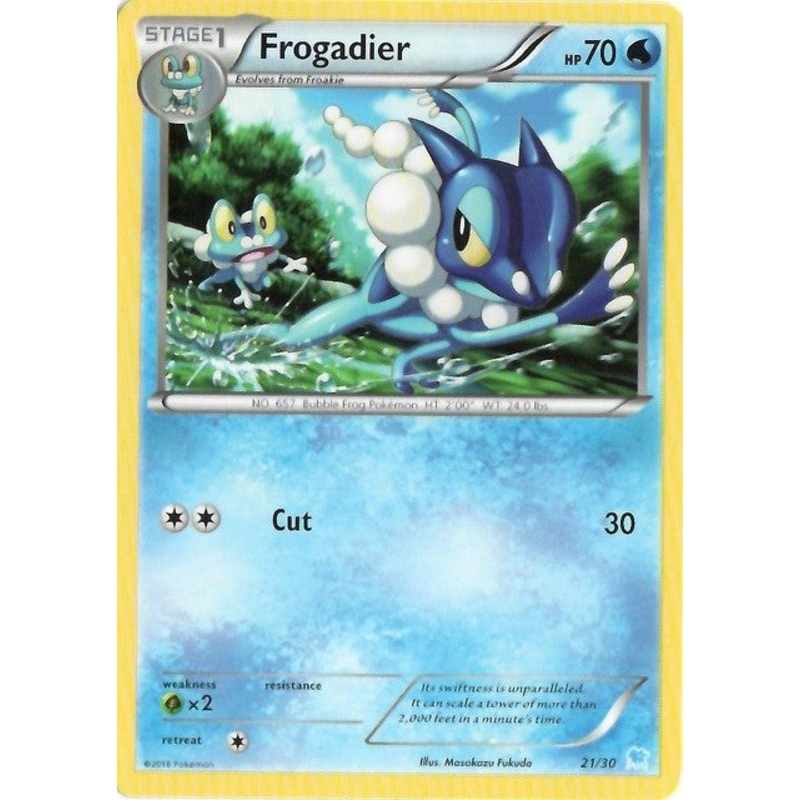 Frogadier (21/30) [XY: Trainer Kit 3 - Suicune]