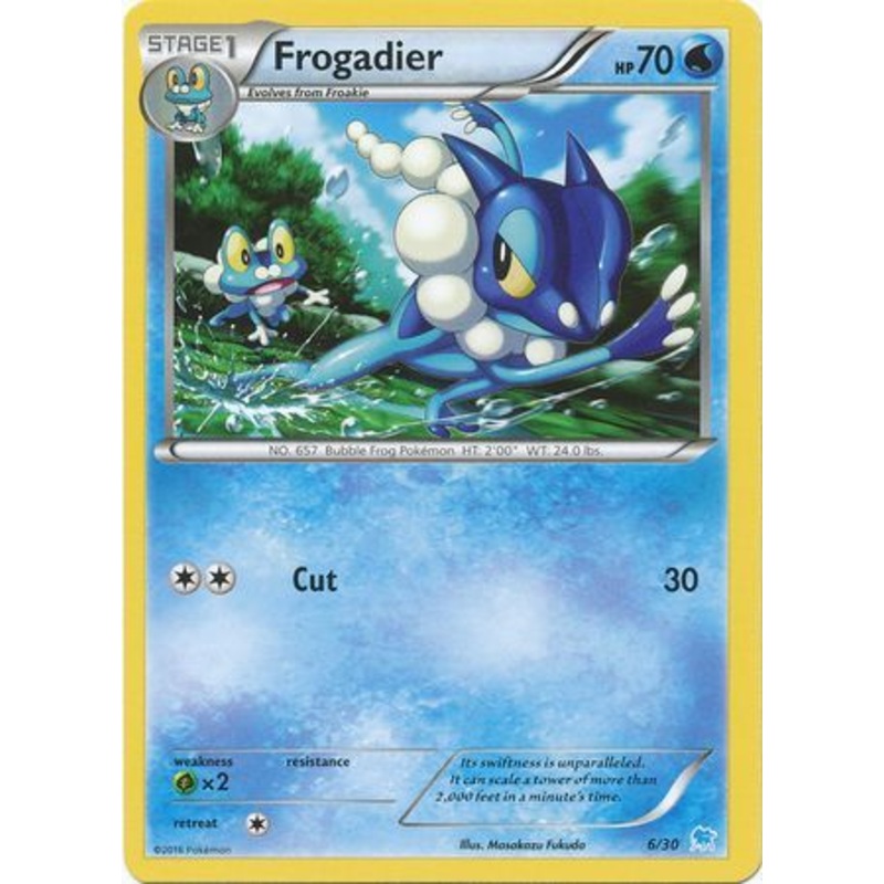 Frogadier (6/30) [XY: Trainer Kit 3 - Suicune]