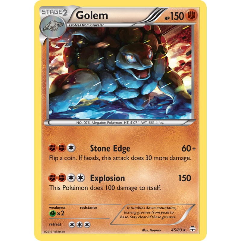 Golem (45/83) [XY: Generations]