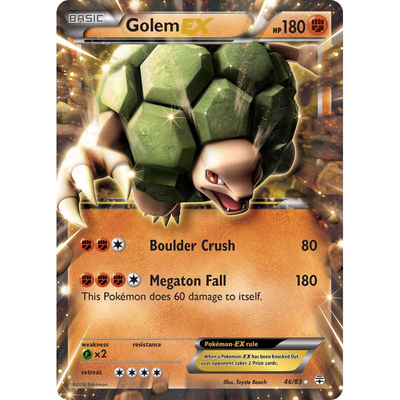 Golem EX (46/83) [XY: Generations]