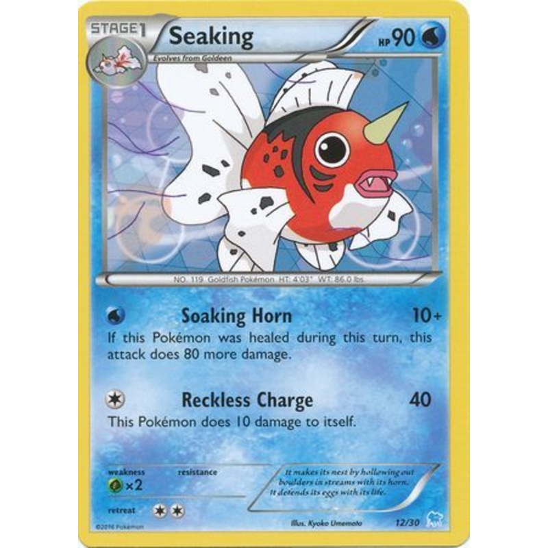 Seaking (12/30) [XY: Trainer Kit 3 - Suicune]