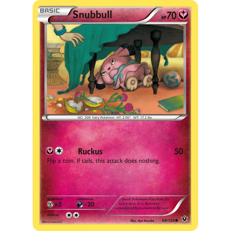 Snubbull (68/124) [XY: Fates Collide]