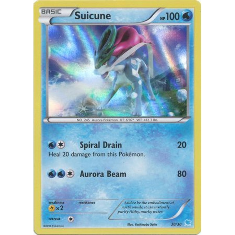 Suicune (30/30) [XY: Trainer Kit 3 - Suicune]
