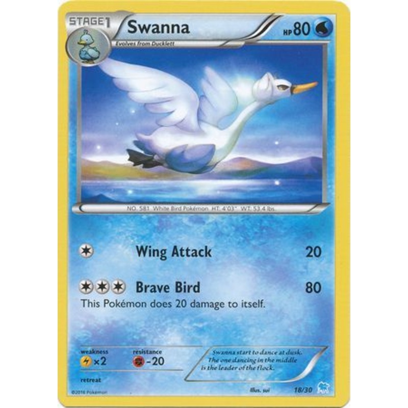Swanna (18/30) [XY: Trainer Kit 3 - Suicune]