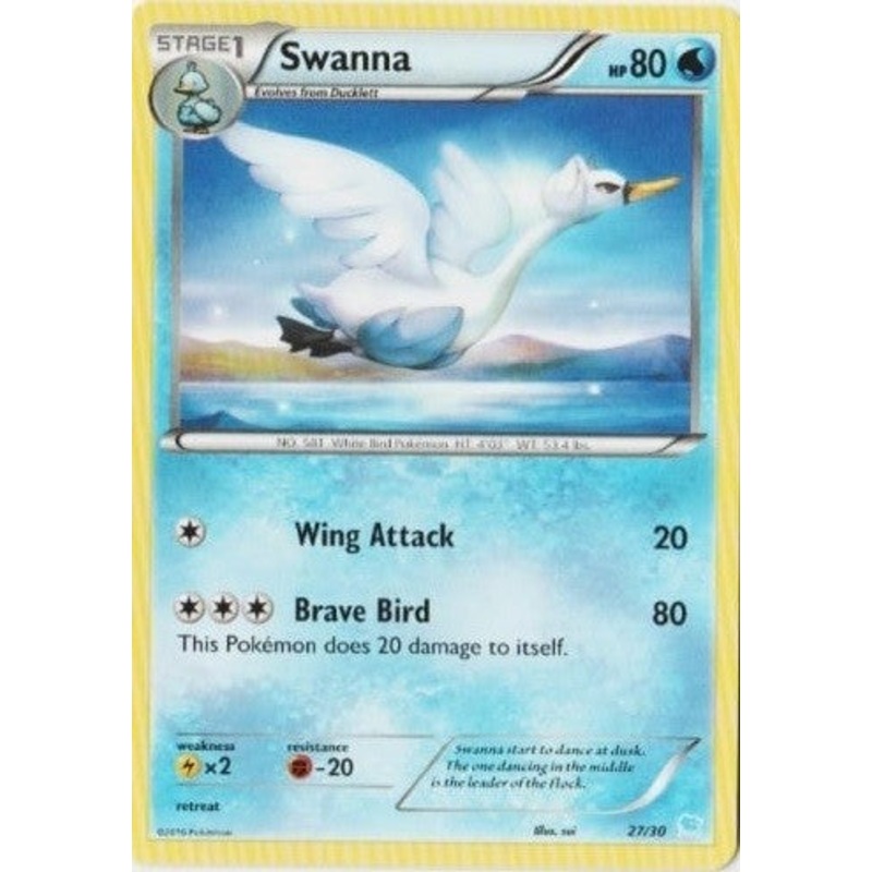 Swanna (27/30) [XY: Trainer Kit 3 - Suicune]